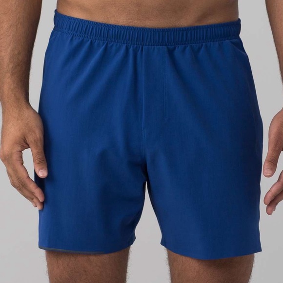 lululemon athletica Other - Men’s Lululemon Blue All Terrain Shorts 7” XL